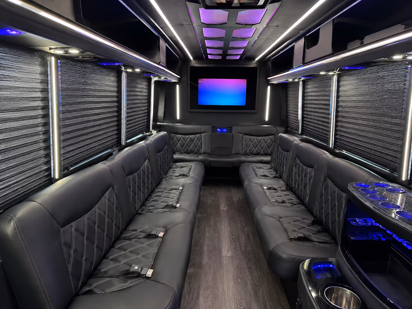 danville start prom night early with danville party bus rentals