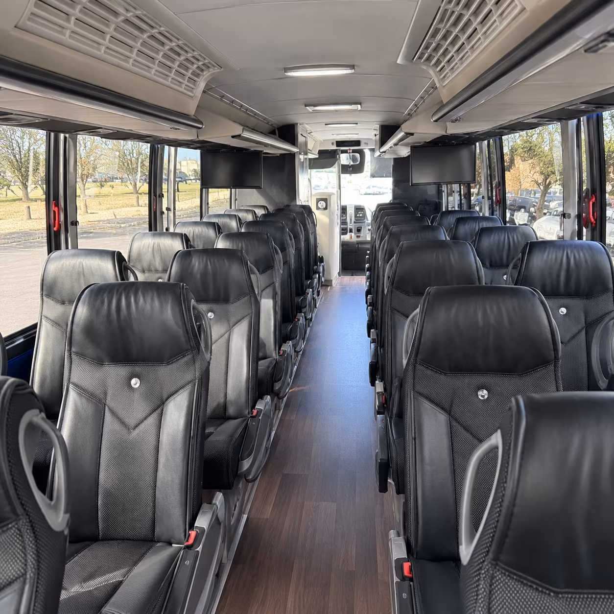 high point charter bus interior gallery