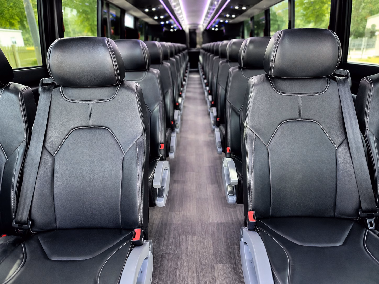 high point charter bus rentals for high point private events