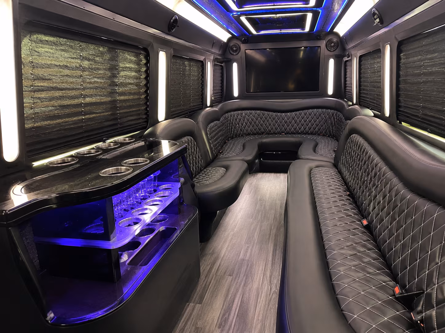 roanoke night out on town party bus rental
