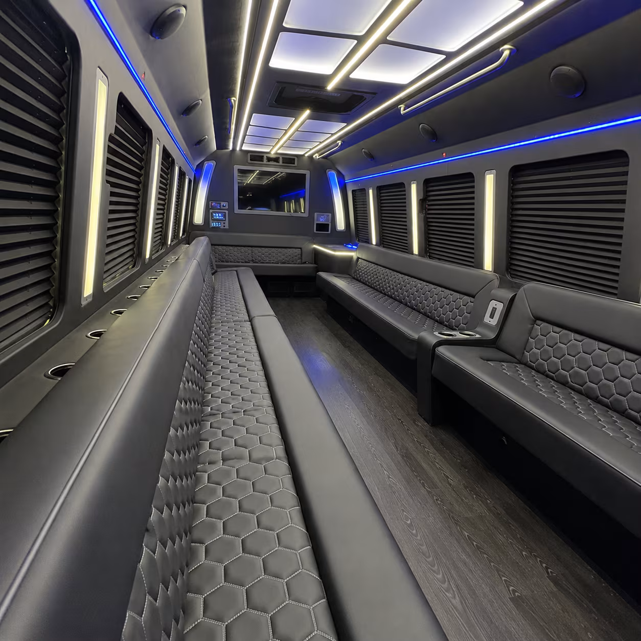 roanoke party bus rentals inside