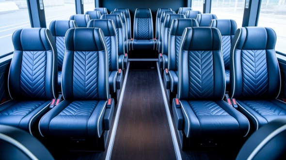 18 passenger minibus inside winston salem