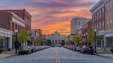downtown johnson city