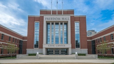 freedom hall civic center